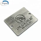 High Quality Custom Engraved Brand Logo Metal Label Plates for Furniture