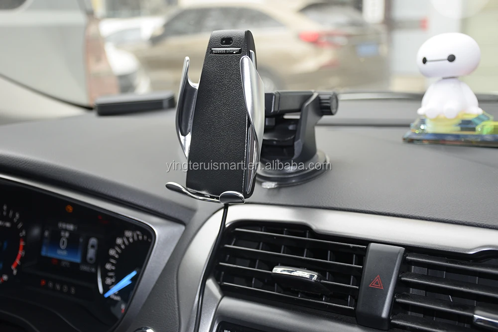 Chargeur de Voiture Sans Fil 10 W S5 Automatique De Serrage Rapide De Charge Support de Téléphone dans la Voiture pour iPhone xr Huawei Samsung téléphone intelligent - ANKUX Tech Co., Ltd