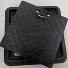 square composite manhole cover EN124 D400/plastic manhole cover/waterproof manhole cover