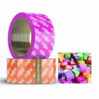 colourful professional printing your own wrapping paper ,hight quality folded candy wax paper