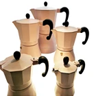 6 Cup Italian Coffee Style Espresso Coffee Maker Stove Top Moka Pot Macchinetta Espresso Maker