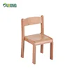 Small wood children chair type and wood material cheap daycare center furniture child chair