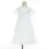 2019 hot sale kids girls short sleeve cotton a-line dresses toddler dresses
