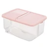 Multifunctional PP plastic compartment household kitchen dry goods grain large sealed cans