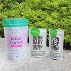 stand up aluminum ziplock custom printed mylar tea packaging matcha bag
