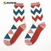 Free Shipping Custom Bright Coloured Long Cotton Cute Mens Dress Socks For Mens, Men'S Socks Fun Designs