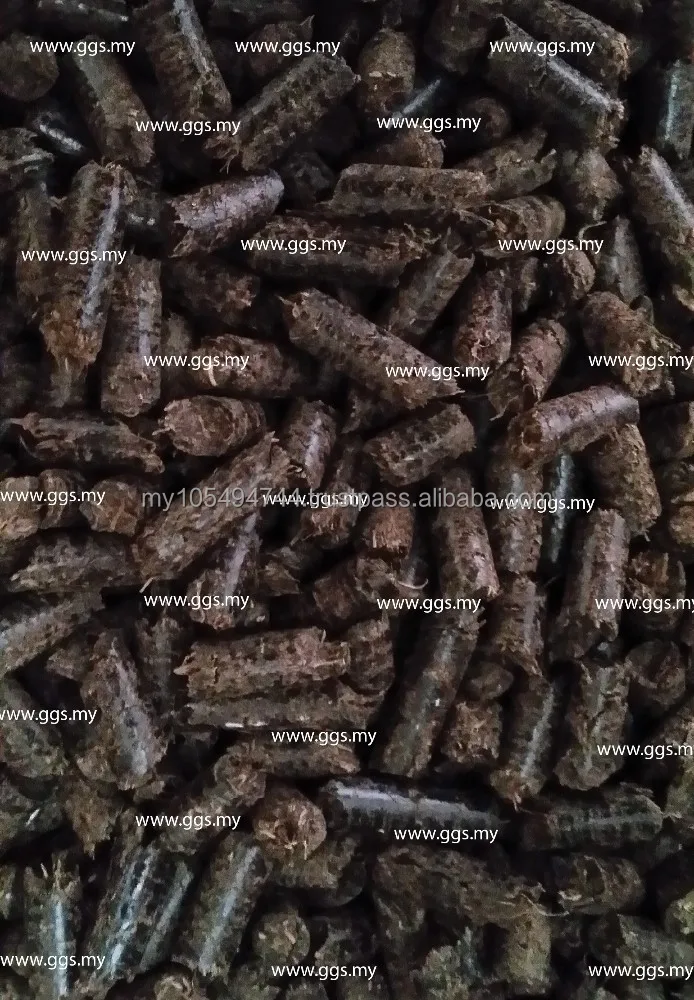 EFB Pellet raw material for Animal Feed from Palm Empty Fruit Bunch