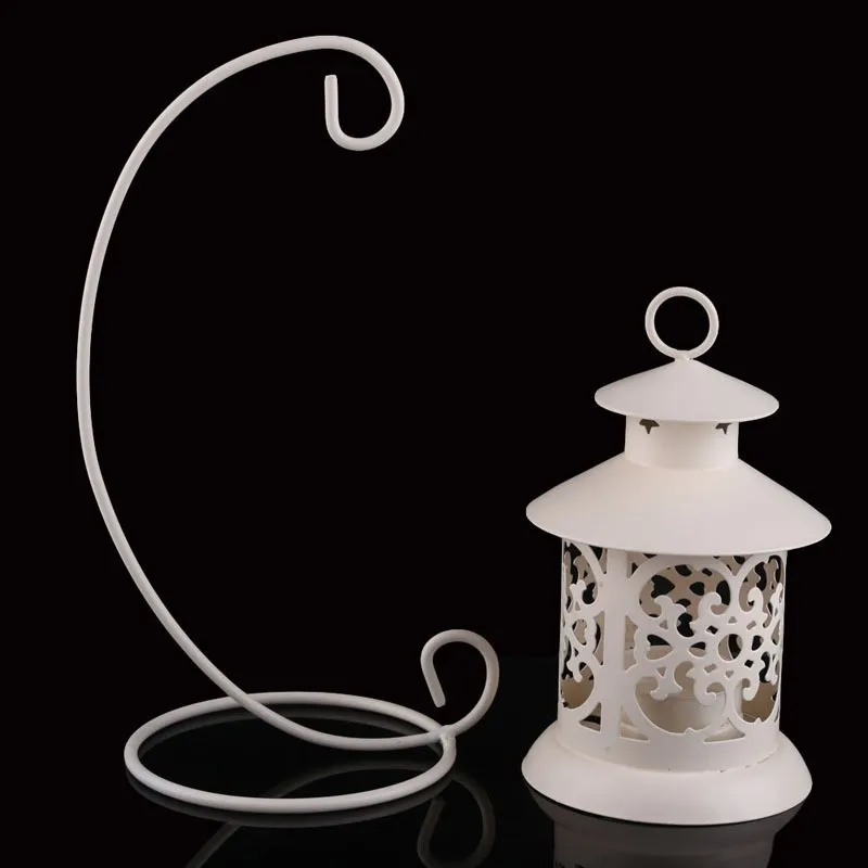 Hot sale Iron Moroccan Style Candlestick home decoration candle holder Candle Stand Light Holder Lantern free shipping