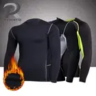 2019 new style gym sport wear athletic shirts fitness clothing with fleece