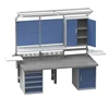 customized portable heavy duty industrial garage work bench with drawer cabinet