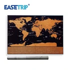 China Factory Wholesale Best Quality World Scratch Off Map of The World