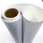 Solvent Wall Paper-Glossy White Embossing decorative paper