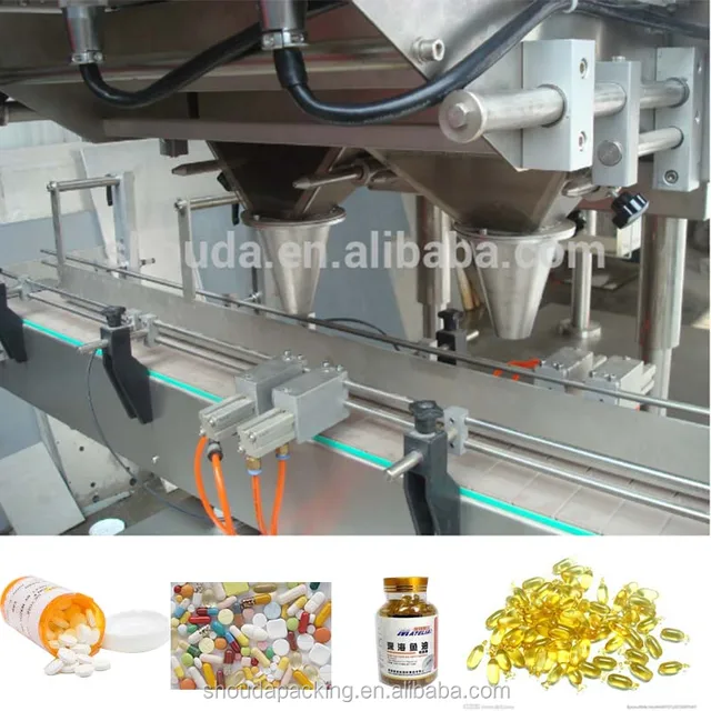 Soft or Hard Capsule Counting Machine / Capsule Production Line / Pill Tablet Calculating Machine