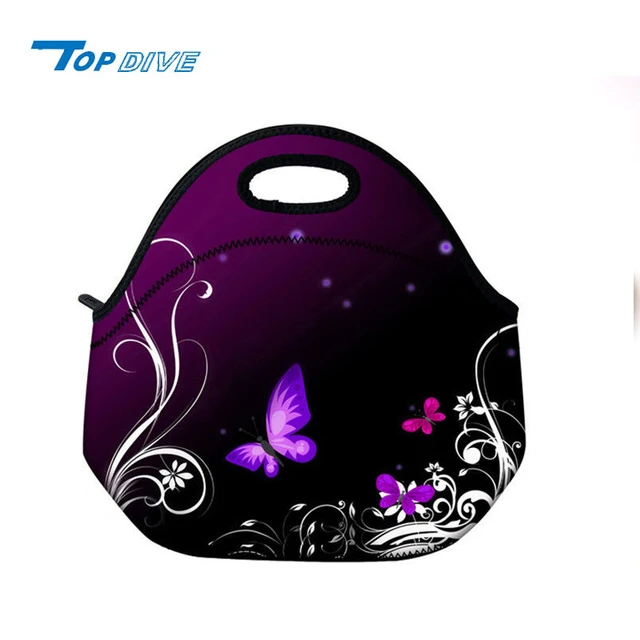 Wholesale export insulated neoprene cooler tote lunch bag for adult
