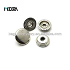 high quality garments hardware round jeans rivet magnetic snap metal snap button and accessories metal snap button