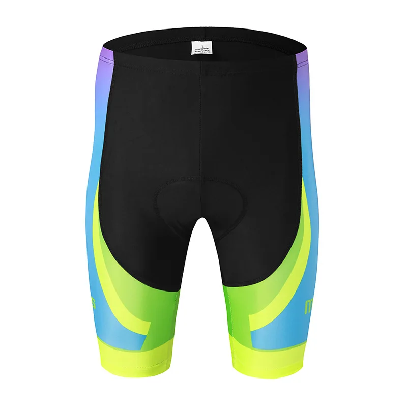rainbow cycling shorts
