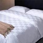 OEM beautiful pure cotton jacquard hotel bed duvet cover