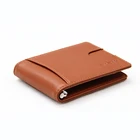 Wallet Leather Money Clip Wallet Customized Wallet RFID Card Holder Leather Money Clip Wholesale