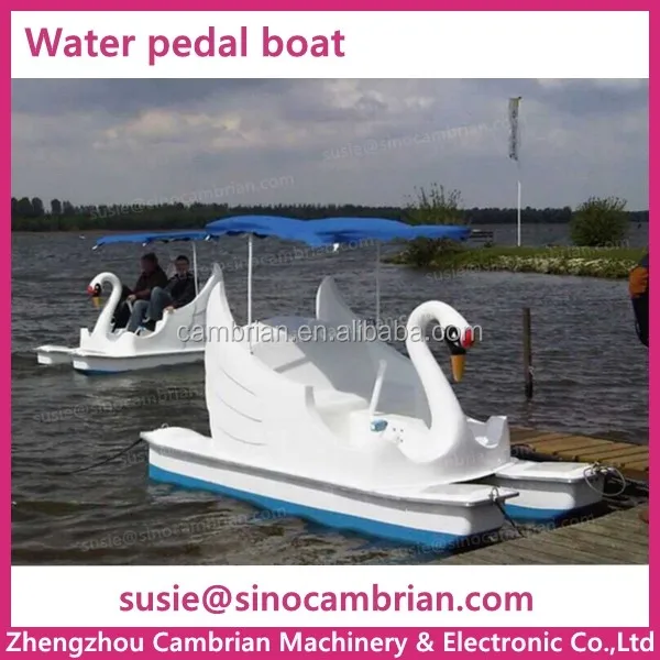 reinforced fiberglass light water bike pedal boats for sale with