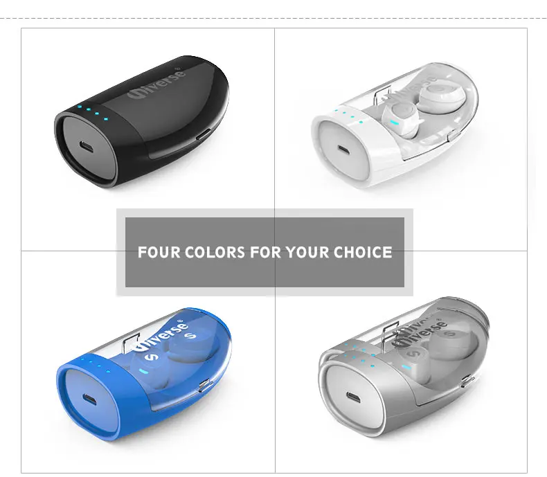 2019 TWS ipx7 waterproof blue tooth 50 earbuds noise cancelling - ANKUX.COM
