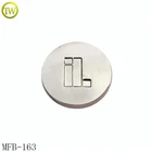 Classic silver 19 mm custom jacket rivets buttons men wear track jeans button