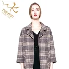 new arrival double breasted wool women trench coat women lady cashmere overcoat