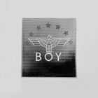 Fashion Jeans Leather Labels And Patches Embossed Pvc Leather Label For Clothing