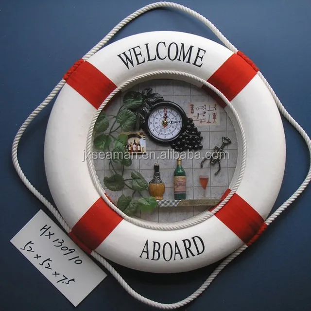 nautical crafts gifts decorative life preserver ring rigid foam