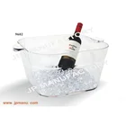 Plastic clear Large capacity 18L big polycarbonate ice bucket