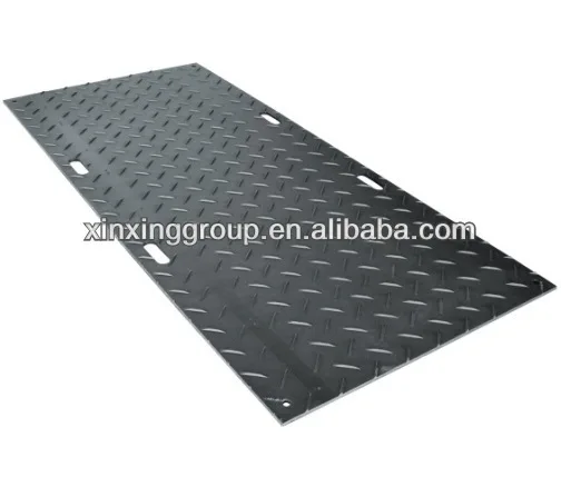 HDPE Polyethylene Driveway Jack Oil Drilling Rig Mats Heavy Duty