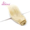 K.S WIGS Relaxed Kinky Straight Hair Weaving 20 Inch Straight Hair Weft Straight Indian Hair