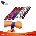 Slap Printed Wristband Bracelet Wrist Band Baseball Silicone Wristbands Tv