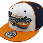 Common Hat Design Gangster Colorful Embroidery Cotton Snapback Hip Pop Flat Cap And Hat