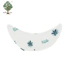 Muslin tree Free Sample Washable plain white newborn baby girl bibs