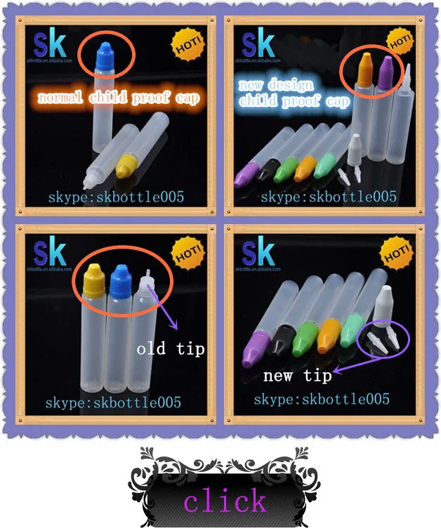 E liquid dropper bottle 1oz unicorn bottle OEM service