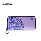 Custom Logo Small Woman Phone Passport Card Holder Wallet