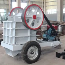 Widely used quarry small mobile rock jaw crusher with high quality