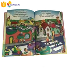 Colorful story children book publisher in China