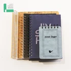 Spiral Lion New Design Decorative Pattern Hardcover Notebook Spiral Wire