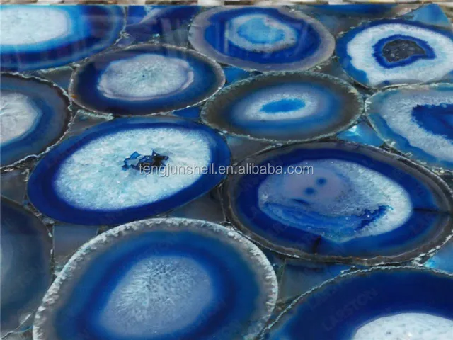 blue agate for counter top interior decor home decoration