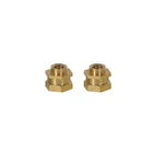 Wholesale Special Brass CNC Machining Round Sleeve Coupling Nuts