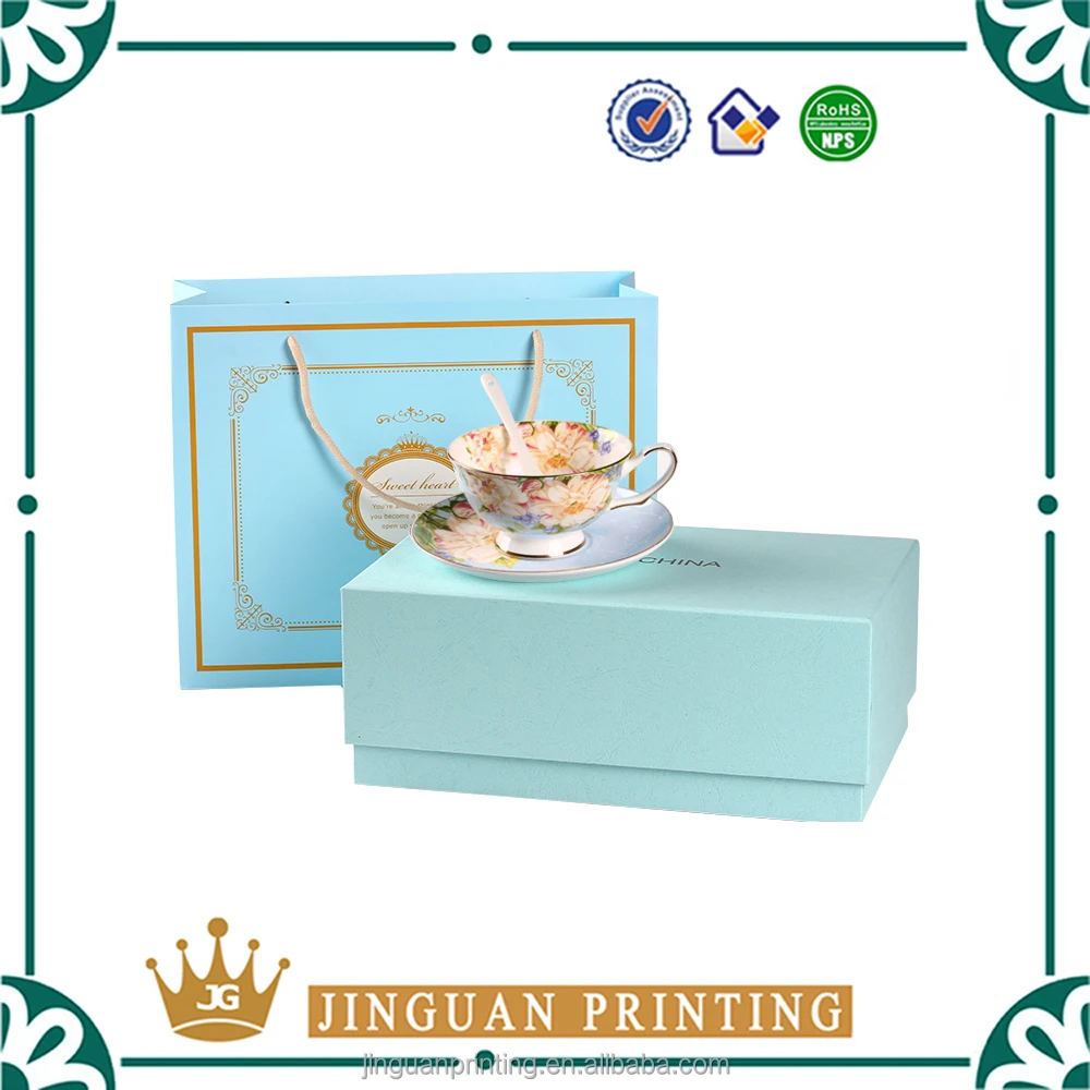 high quality cardboard gift packaging luxury coffee cup box
