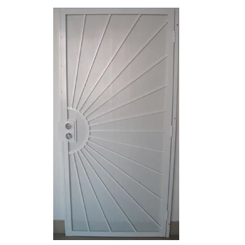 high quality and low price iron single door steel security main door design