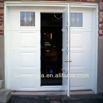 Electric Metal Building Garage Doors With Pass Through ...