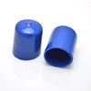 Colorful round flexible vinyl soft PVC end caps for pipe fitting