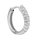 Sterling Silver 925 Piercing Nose Ring Ear Ring Cartilage Lip Body Piercing Jewelry