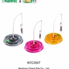 ORIENPET & OASISPET Cat toys NTC3507 Cat Round swivel plate with fur mouse Cat teaser