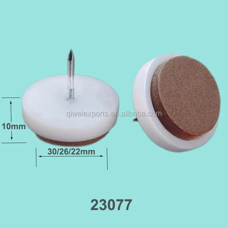 23077 size furniture glides,plastic glides