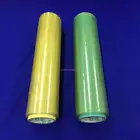 Strong tensile stretch ceiling film green or yellow colour hand use pallet pvc stretch film for making machine