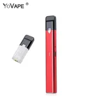 Wholesale dry herb vaporizer pen cbd oil flat vaping pod kit with refillable empty cartridge